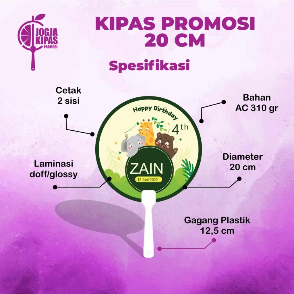 cetak kipas 120 cm